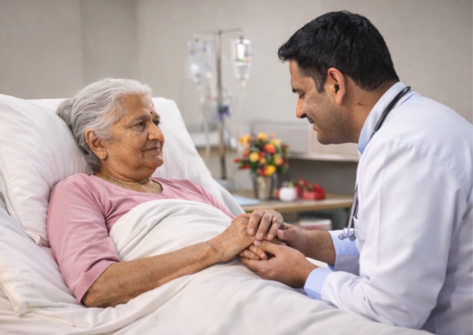 A human brain model.